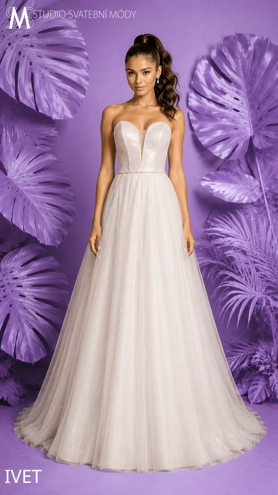 Studio svatební módy - 2026 - kolekce Violet - svatební šaty IVET